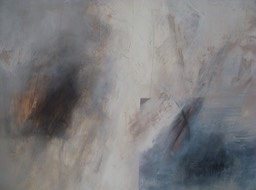 Mapping (an ending) - 60 x 120cm oil & graphite on canvas