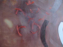 Flux (detail) 40 x 40cm oil on canvas