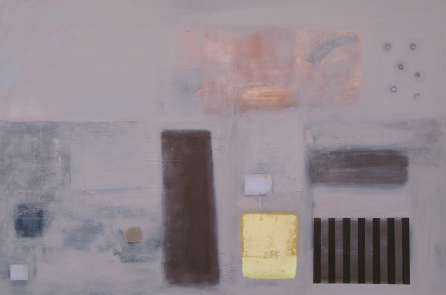 Accumulation - 1m x 1.5m oil on canvas 